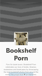 Mobile Screenshot of bookshelfporn.com